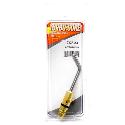 COREONE WELDING TURBO-CORE Air Acetylene Swirl Tip A3 Professional Series for the Plumbing and HVAC Industry