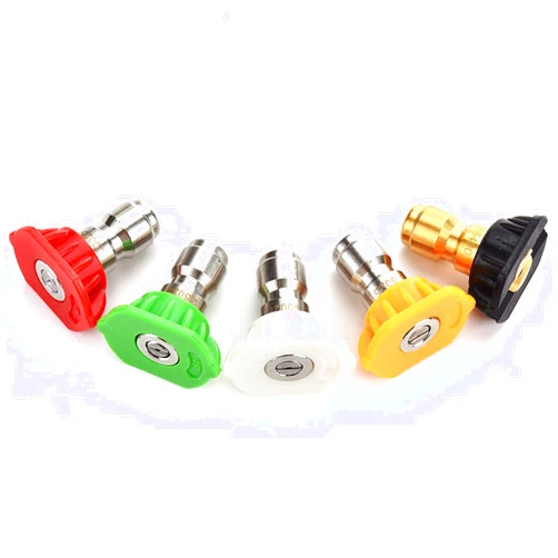 Tool Daily Pressure Washer Spray Nozzle Tips Multiple Degrees, 1/4 inch 5-Pack (2.5 GPM)