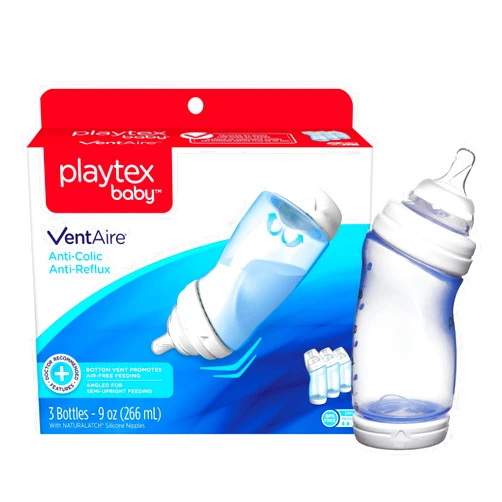Playtex Baby Playtex 9 Ounce Ventaire Bottles 3 Pack - Blue - B15758E0