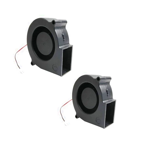 Comimark 2PCS 7530 Blower Cooling Fan 757530mm Fan DC 12V for 3D Printer Fan