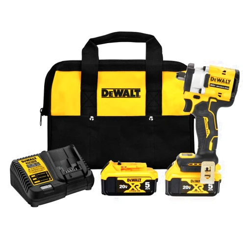 DEWALT DCF921P2 ATOMIC 20V MAX* 1/2 in. Cordless Impact Wrench with Hog Ring Anvil Kit