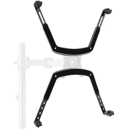 HUANUO Universal VESA Mount Adapter Kit, Non-VESA Adapter for 17 to 27 Inch Monitor Screens to 75x75 VESA Mount
