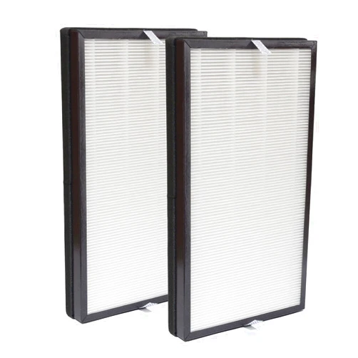 PUREBURG C500FL Replacement True HEPA Filter Set Compatible with Homedics AP-C500 AP-C550 Smart Air Purifier, H13 Activated Carbon