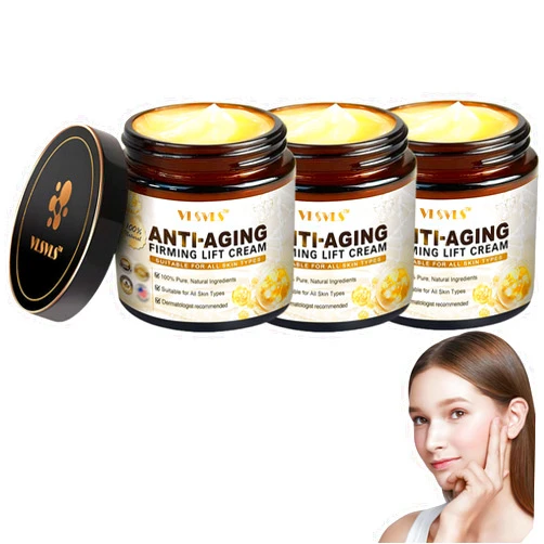 Dooeka VLSVLS Anti-Aging Firming Lift Cream, Advanced Skin Firming Cream, VLSVLS Anti-Aging Cream, Restore Skin Elasticity for All Skin Types (3 Bottle)