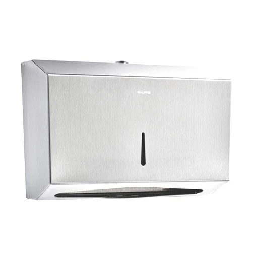 Alpine Industries Paper Towel Dispenser, 200 C Folds/ 275 Multi-Fold, natural