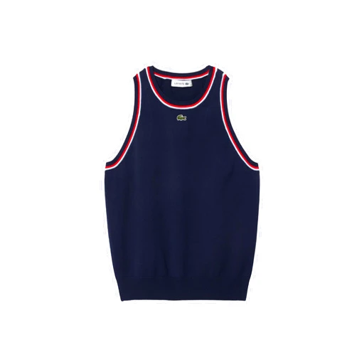 Lacoste Women's Cotton Jersey Sleeveless Top