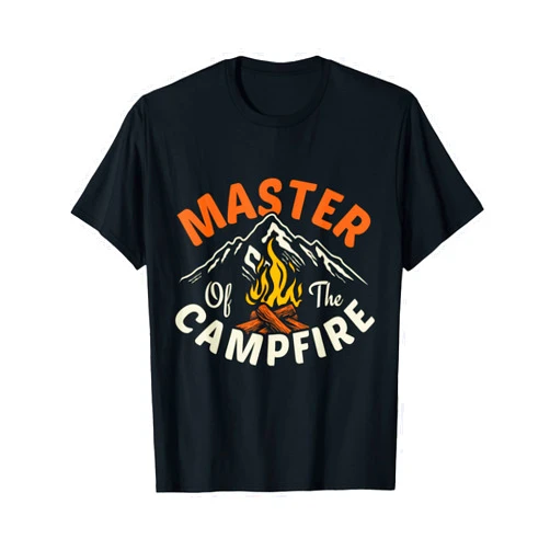 Camping & Unique Gifts Funny Outdoor Camping Gifts Men Women Master of Campfire T-Shirt