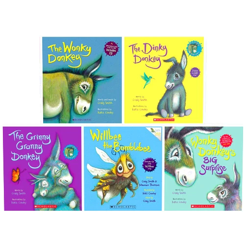 By Craig Smith (Author) The Wonky Donkey 5 Books Collection Set