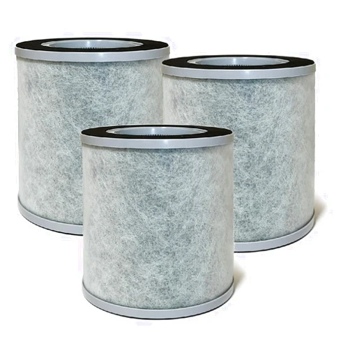 Nispira 3-in-1 True HEPA Activated Carbon Filter Replacement Compatible with Elechomes Air Purifier EPI236/ EP1236, 3 Packs