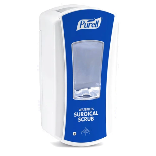 PURELL LTX-12 Touch-Free Waterless Surgical Scrub Dispenser, Blue, for 1200 mL PURELL LTX-12 Refills (Pack of 1) - 1932-04