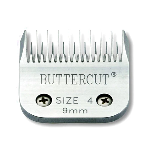 Geib Buttercut Stainless Steel Dog Clipper Blade, Size-4 Skip Tooth, 3/8-Inch Cut Length