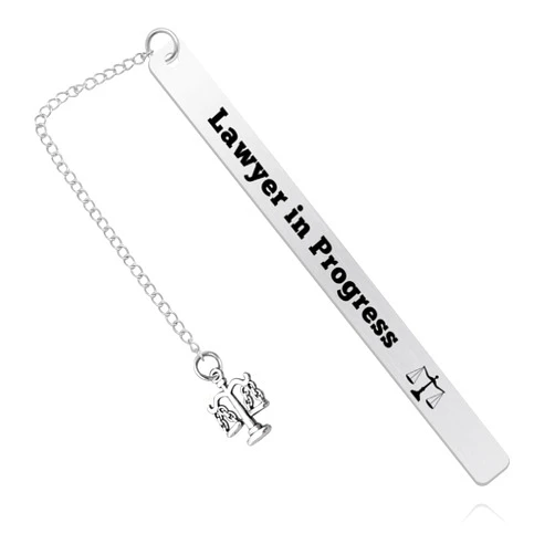 Baipilu Attorney Bookmark Gifts Lawyer Bookmark for Future Lawyer to Be Lawyer Bookmark Gifts Law School Graduation Bookmark Gifts Birthday Christmas Gifts Fathers Day Bookmark Gifts for Lawyer Friend Men