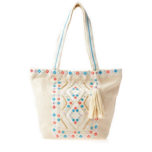 Twig & Arrow Shoulder Bag, Natural Multi