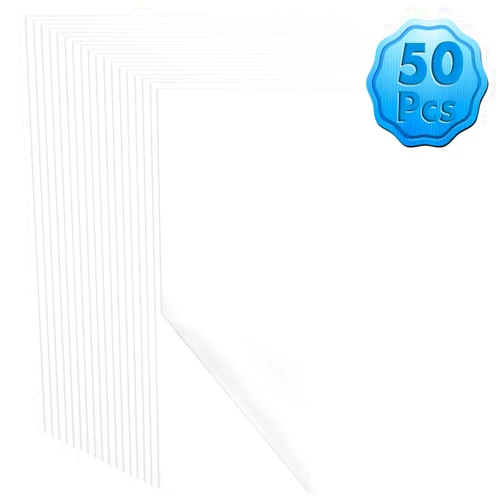 Cridoz Vellum Paper, Cridoz 50 Sheets Vellum Transparent Paper 8.5 x 11 Inches Translucent Clear Paper for Printing Sketching Tracing Drawing Animation Wedding Invitations