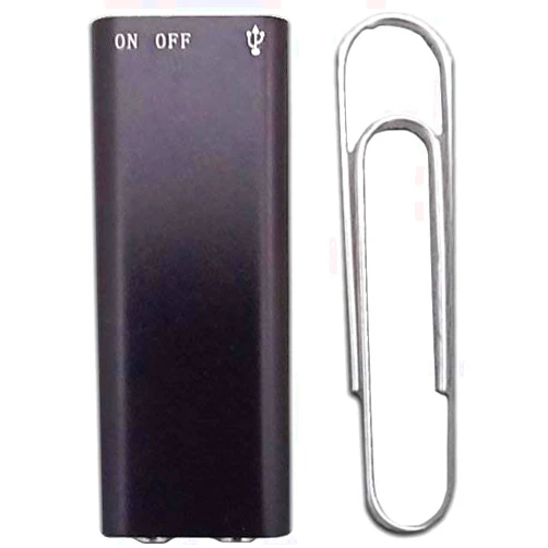 Sdmikeflax Worlds Smallest Micro Voice Recorder with 90 Hours of Storage | One Touch Voice Recording | 8GB Internal Flash Memory Digital Audio Recorder | Fast 2 Hour Recharge (Black)