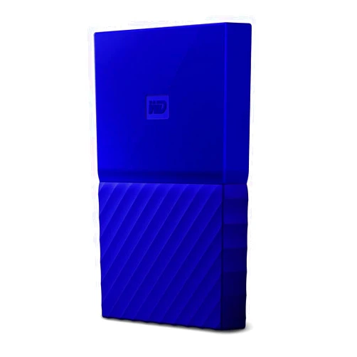 Western Digital 2TB Blue My Passport Portable External Hard Drive - USB 3.0 - Western DigitalBS4B0020BBL-WESN