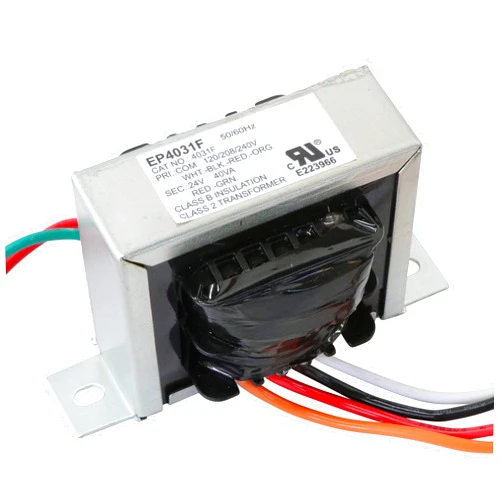 Endurance Pro EI Type Isolation Transformers PRI.120/208/240 V AC 50/60Hz 24 V AC 40 VA Class 2 Control with Foot Mount Replacement for Jard 4031F HVAC Furnace Multi Tap Packard 42440 Gemline GT446