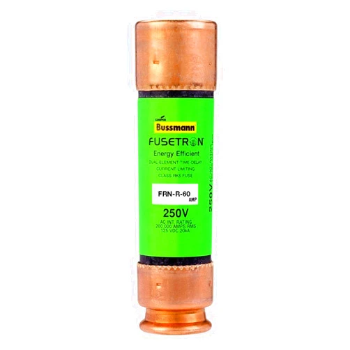 Bussmann Cooper Bussmann Brand FRN-R-60 (FRN-R-60) 60Amp Fusetron Dual Element Time-Delay Fuse 250V