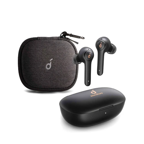 Soundcore Anker Soundcore Life P2 True Wireless Earbuds with Travel Case, 4 Mics, cVc 8.0 Noise Reduction, Graphene Driver, Clarity Sound, USB C, 40H Playtime, IPX7 Waterproof, Wireless Earphones, Commute, Work