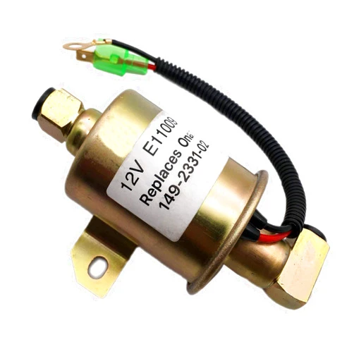 ALLMOST 12V Fuel Pump E11009 Compatible with Onan Cummins RV Generator Replaces Onan 149-2331-02, Cummins A047N923 A029F891