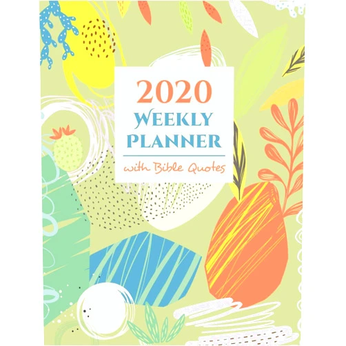 Useful Christian Planners Publication 2020 Weekly Planner & Organizer with Bible Quotes: Large Goal Setting Diary, An Inspirational Gift For Christian Women
