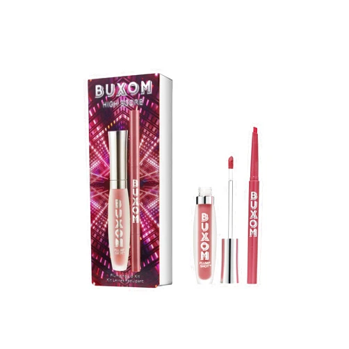 BUXOM Plump Shot Collagen-Infused Lip Serum, High Score Lip Set