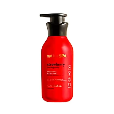 Boticario Nativa SPA Strawbery Body Lotion - locao Morango - 400 ml 13.5oz