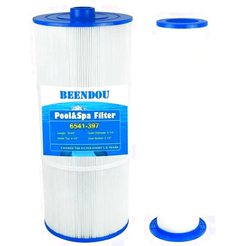 Beendou 6541-397 Pool Spa Filter Cartridge,Compatible with Sundance Spa Filter 880 Series, Outer Filter # 6473-165 with Inner Filter # 6473-164,80 sq,880 Spa Filter,Sundance 880 Spa Filter