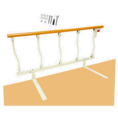 ZNALDP Bed Railing for Seniors, Bed Assist Rail, Bedside Safety Guard Rails for Adults, Fold Down Handle Hospital Rails, Mobility Aids Bedside Assist Bar Cane, Medical Home Care Equipment (47x16)