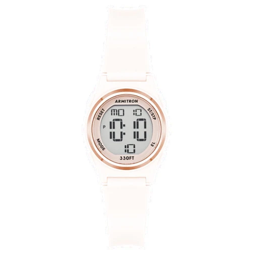 Armitron Sport Women's Digital Chronograph Resin Strap Watch, 45-7102
