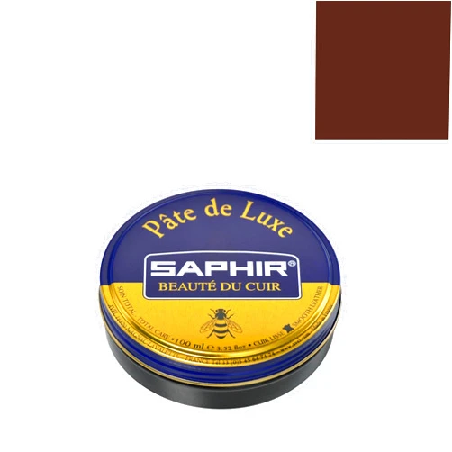 SAPHIR BEAUTÉ DU CUIR Saphir Shoe Polish Pate de Luxe 50ml Tin - Made in France - Blue Line