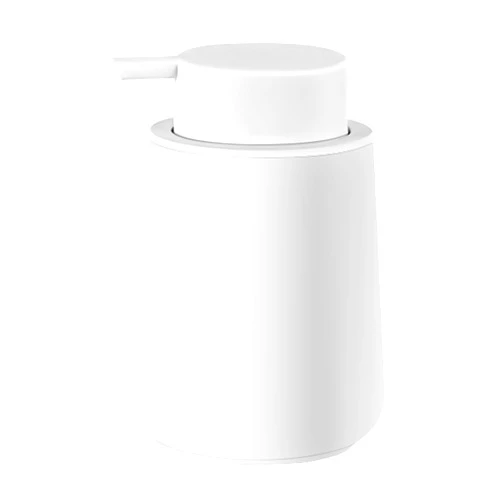 Zlylefun Soap Dispenser Ceramic with Easy-to-Press Pump Hand Lotion Liquid Dispenser for Shampoo Bathroom Kitchen 12 oz White
