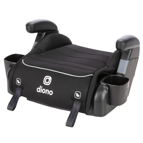 Diono Connect3 RXT Backless Booster, Slim Fit 3-Across in Many Mid-Sized Sedans and SUVs, for Children from 40-120 lbs., Lightweight with Latch connectors