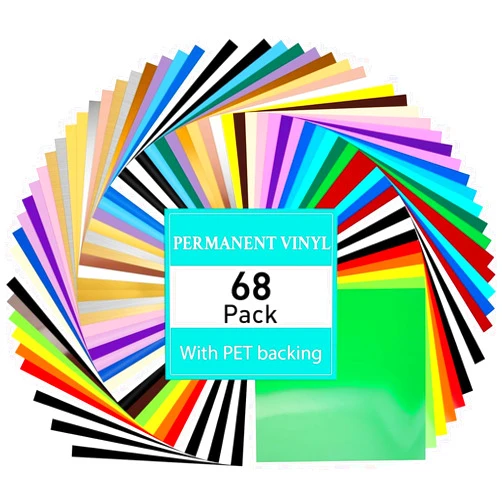 Lya Vinyl 68 Pack Permanent Vinyl, 12