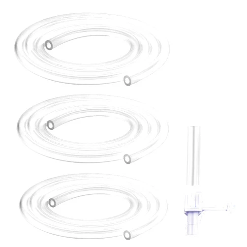 Maymom Replacement Tubing for Freemie Closed System; Not Original Freemie Closed System Connection Kit; 1 Set/Pack; NOT for Freemie Classic; Made by Maymom