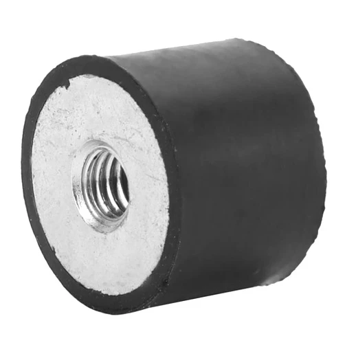 VORNEL Isolator Bushing 4pcs M6 Female Thread Rubber Mount, Anti Vibration Bobbin, Rubber Shock Damper for Diesel Engines, Water Pumps, Welding Machines Absorber Stud (Color : 20X15mm M6)