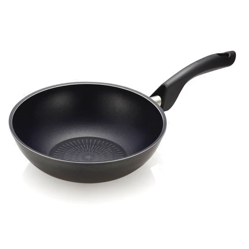 Happycall Induction Titanium Nonstick Wok Pan, Grey, PFOA-free, Skillet, Dishwasher Safe (26cm/10.2in)