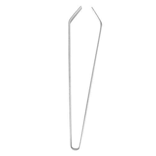 Luxshiny 403 Fish Bone Remover Pick-up Tool Wipes Container Travel Plating Tweezers Cooking Tongs Hair Puller Household Tools Fish Bone Pincer Household Gadgets Fishbone Pliers Silver