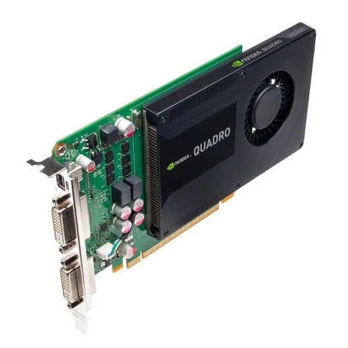 PNY NVIDIA Quadro K2000D 2GB GDDR5 Memory Graphics Cards VCQK2000D-PB