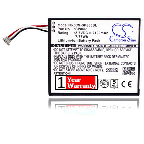 BCXY Battery Replacement for PCH-2007 PS Vita 2007 PSV2000 4-451-971-01 SP86R