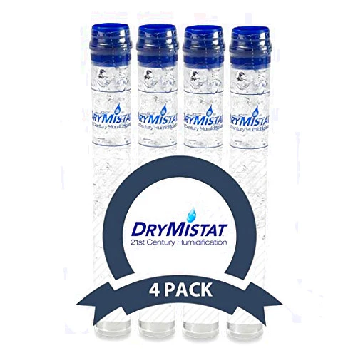 DryMistat Humidor Humidifier Tubes, Crystal Humidity Tubes (4 CT)