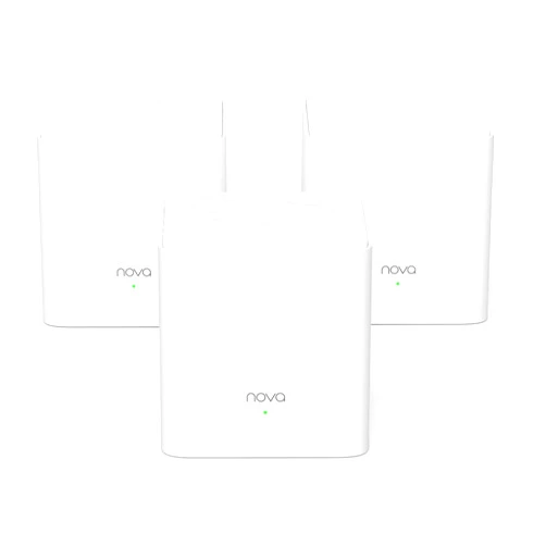 Tenda Nova Mesh WiFi System - Covers 3500 sq.ft - AC1200 Dual-Band Mesh Network for Home Internet - Parental Control - 3-Pack