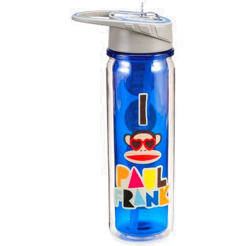 Vandor 46010 Paul Frank 18 oz Tritan Water Bottle, Multicolor