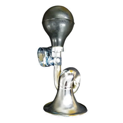 Aoyoho Kids Bike Horn Classic Vintage Snail Air Bugle Horn Metal Squeeze Clown Horn for Vehicles Bicycles Golf Cart