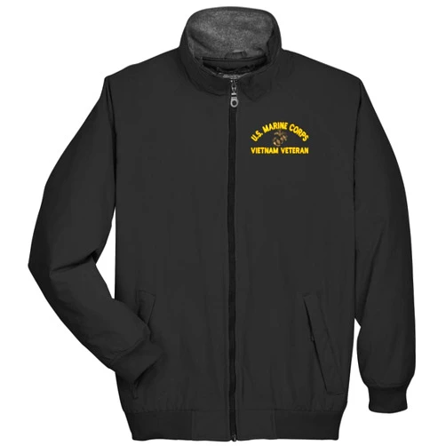 MilitaryBest U.S. Marine Corps Eagle Globe and Anchor Vietnam Veteran 3-Season Jacket