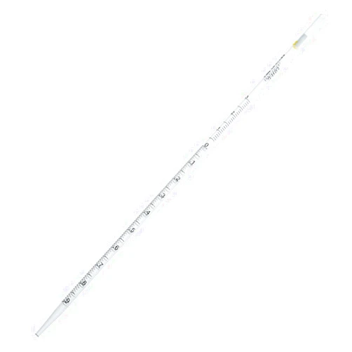 Celltreat 229201B Serological Pipet, 1mL Capacity, Sterile, Individually Wrapped/Bag (Case of 800),Yellow