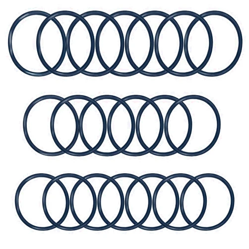 YaBeHo 20-Pack 66100 30563B Round Vacuum Cleaner Belts – Compatible with Sanitaire & Eureka Upright Vacuums (Model SC679K, C2094,SC679K, SC684, SC688, SC689, SC886, SC887, SC888, SC9050D, Style RD)