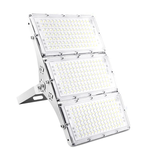 CHARON 300W LED Flood Light, 24000LM Super Bright Outdoor Security Lights with Wider Lighting Angle, 6000K Daylight White, IP66 Waterproof Outdoor Lighting for Garage, Garden, Lawn, Yard, Parking Lot
