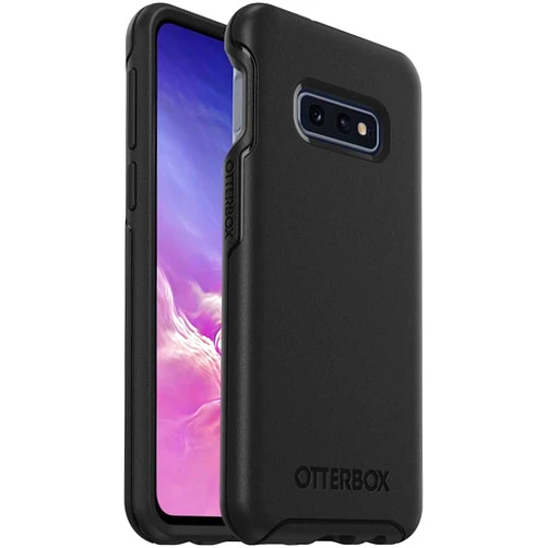 OtterBox Symmetry Series Case for Samsung Galaxy S10E with PopGrip - Non-Retail Packaging - Black