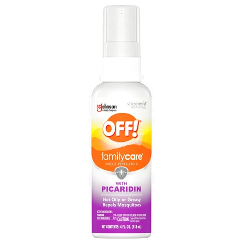 OFF! FamilyCare Insect & Mosquito Repellent Spritz, Bug Spray Made with Picaridin for Everyday Use, 4 oz